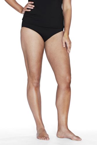 Women's Plus Size Slender Tech Ultra High Waist Swim Bottom