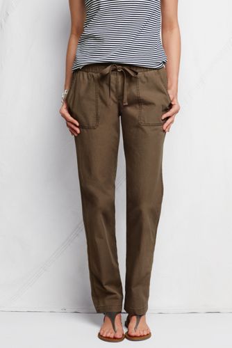 Women's Cotton Drawstring Trousers