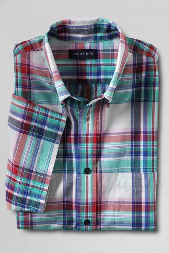 White Canvas Multi Plaid Thumbnail 0