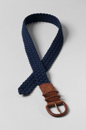  Women's Plaited Stretch Belt 