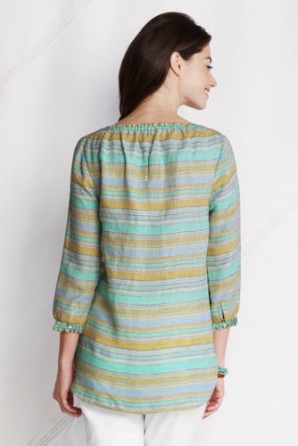 Turquoise Multi Stripe Thumbnail 2