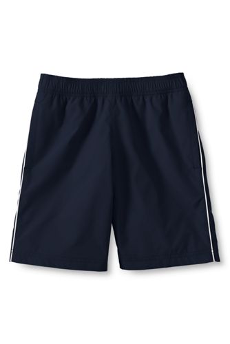 School Uniform Boys' Piped Athletic Shorts