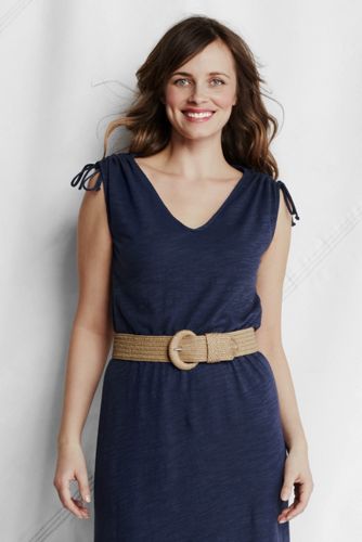 Women's Stretch Straw Belt