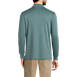 Men's Long Sleeve Super Soft Supima Polo Shirt, Back