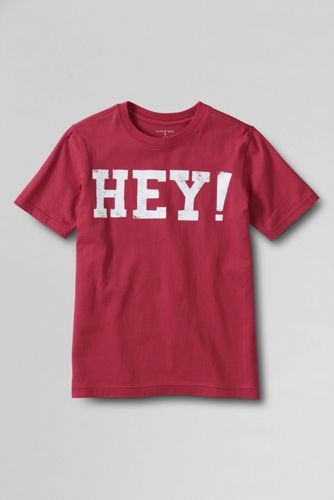 Boys' Short Sleeve Hey Graphic T-shirt