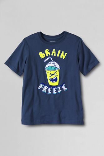 Boys' Short Sleeve Brain Freeze Graphic T-shirt