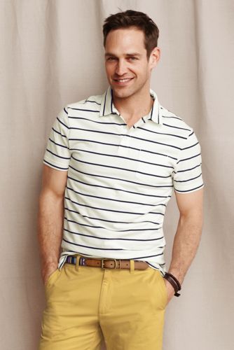Men's Vintage Jersey Pocket Polo