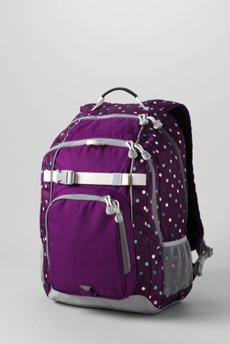 School Uniform Dot Print ClassMate® Large Backpack