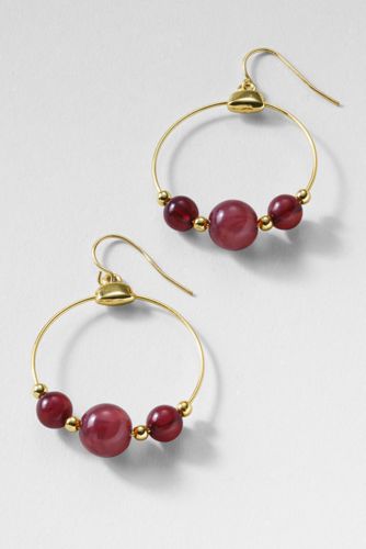 Women's Simple Life Hoop Earrings