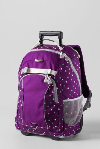 Dot Print ClassMate® Wheeled Medium Backpack
