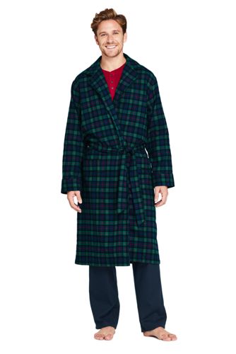lands end men's bathrobe