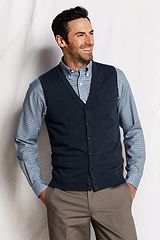 Merino Sweater Vest 434707: Classic Navy