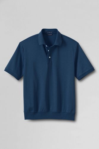Men's Short Sleeve Banded Bottom Supima Polo