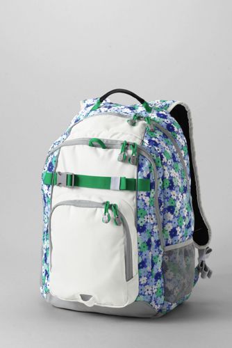 School Uniform Floral ClassMate® Large Backpack
