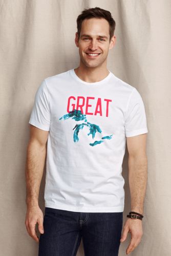 Men's Graphic Great Lakes Tee