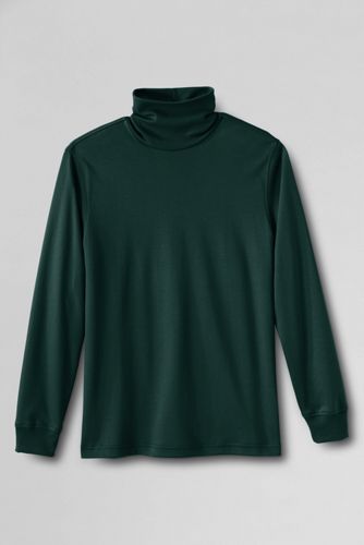 【ランズエンド LANDS' END】スーピマ・インターロック/タートルネック/長袖 ランズエンド