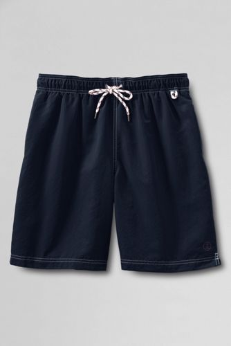 Men's Plain Logo Swim Shorts 
