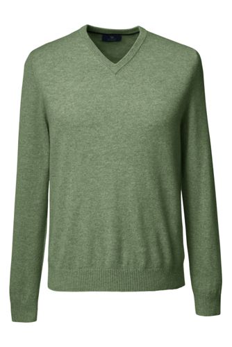 【ランズエンド LANDS' END】メンズ・ランズエンド・カシミヤ/Vネック/長袖 ランズエンド