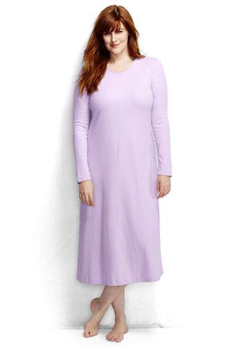 plus size long sleeve nightgowns