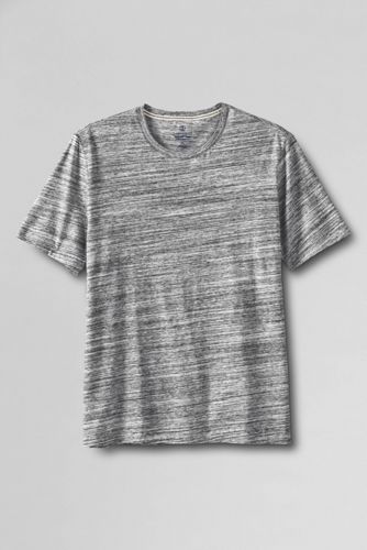 Men's Traditional Fit Short Sleeve Seaworn Tee - Streaked Gray Heather