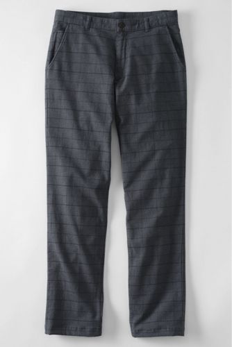 【ランズエンド LANDS' END】メンズ・バーサパンツ/ストレッチコットン・パターン ランズエンド