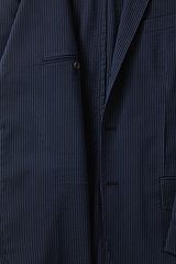 Stretch Seersucker Sport Coat 467960: Blue Navy