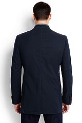 Stretch Seersucker Sport Coat 467960: Blue Navy