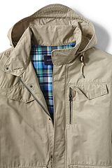 Insulated Travel Parka 467967: Tan Pebble