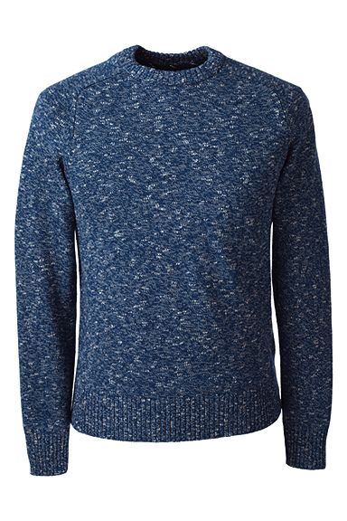 Classic Fit Drifter Cotton Saddle Crewneck Sweater 468986