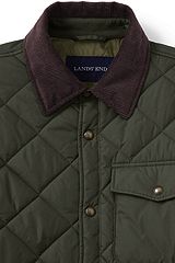 Quilted Primaloft Shirt Jacket 471716: Forest Night