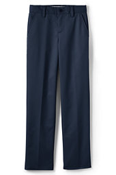 Boys Lands' End Perfect Chino Pant-White