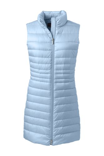 Tunic length down vest for women clothing stores hollister