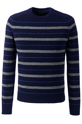 Lambswool Crew Sweater 480560: Classic Navy / Blue
