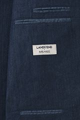 Linen Baird Mcnutt Herringbone Sport Coat 481505: Navy