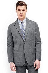 Wool Sport Coat 481510: Light Grey