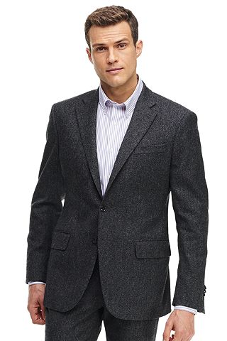 Stretch Tweed Sportcoat 486545: Charcoal