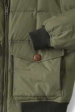 Lands' End 600 Down Bomber 501923: Smokey Olive
