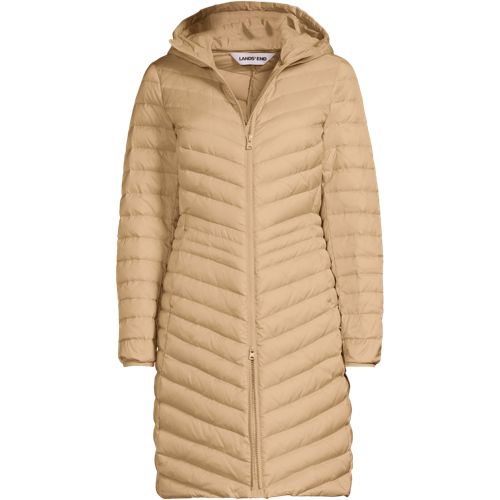 Women's Wanderweight Packable Down Coat | Lands' End