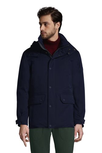 【送料無料】【ランズエンド LANDS' END】メンズ・エクスペディション・ダウン・パーカ/S/ブルー