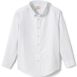 Boys Husky Long Sleeve Solid Oxford Dress Shirt, Front
