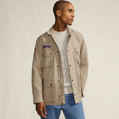 00s LANDS'END スタジャン Men's Canvas Field Jacket | Lands' End