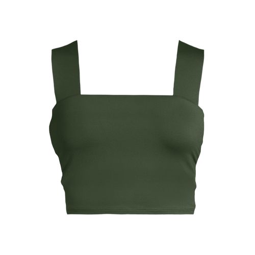 Women's Square Neck Midkini Top | Lands' End