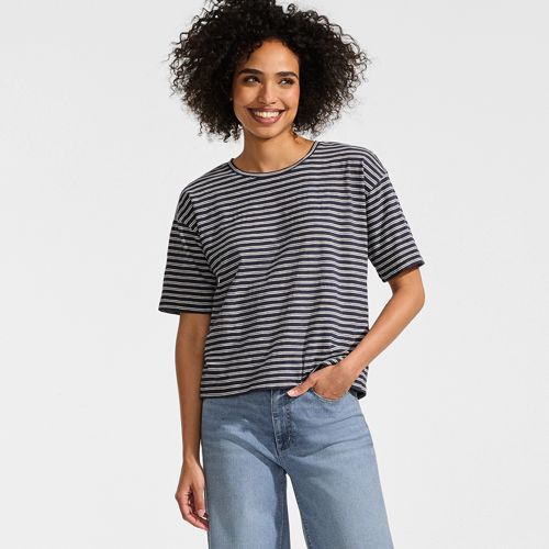 Women's Short Sleeve Slub Jersey T-Shirt | Lands' End