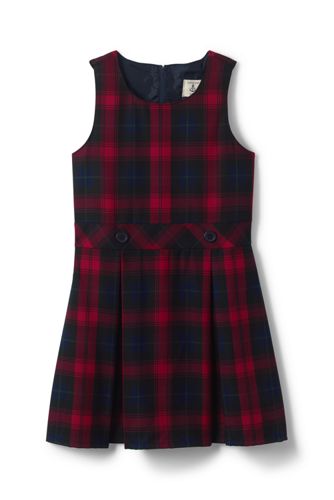 Little Girls' Plaid Jumper