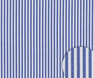 Clear Blue/White Stripe