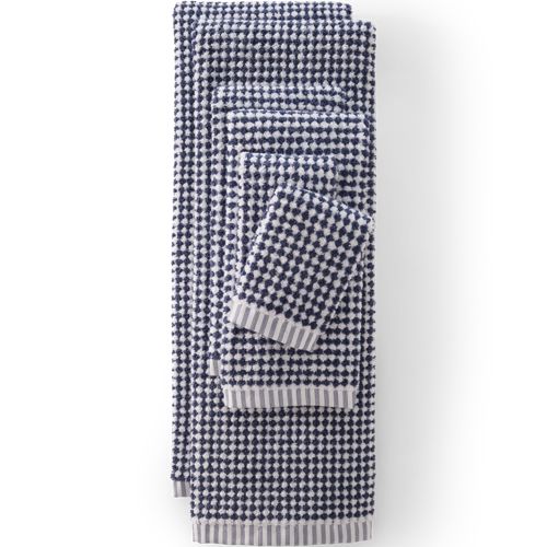 Blue Loom Noah Quick Dry Cotton 6 Piece Bath Towel Set