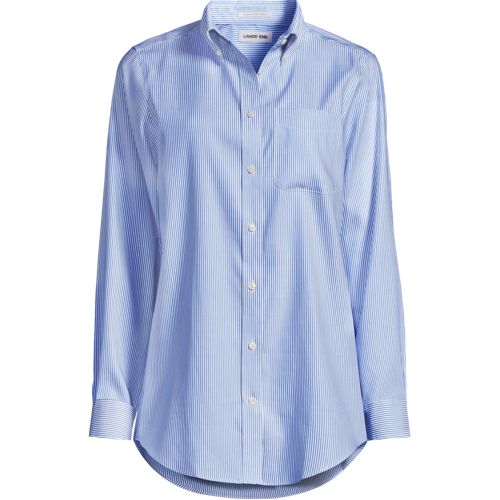 Women's Linen Roll Sleeve Relaxed Tunic Top