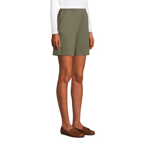 Baumwoll-Jerseyshorts SPORT KNIT für Damen image number 2
