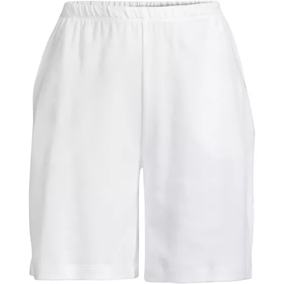 Women's Plus Size Sport Knit High Rise Shorts - primary