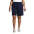 Women's Plus Size Women's Sport Knit High Rise Shorts, Front